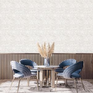 Morris Major Laurence Llewelyn-Bowen Floral Wallpaper Beige LB25143