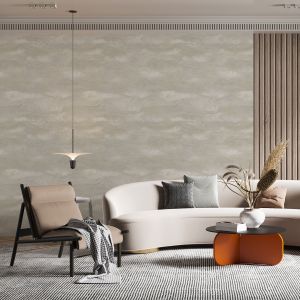 Stone Textured Vinyl Wallpaper Grey / Gold Limetree LT7711