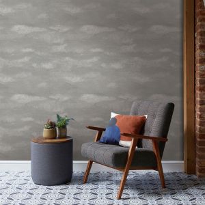 Textured Stone Vinyl Wallpaper Mink Limetree LT7709