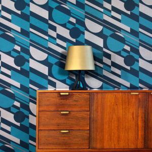 P.L.U.T.O. Wallpaper Lido & Copper Mini Moderns AZDPT027LI
