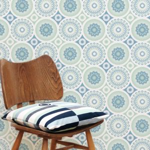 Darjeeling Wallpaper Chalkhill Blue Mini Moderns AZDPT021CB 