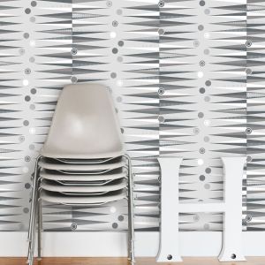 Concrete Backgammon Wallpaper Mini Moderns AZDPT020CO 