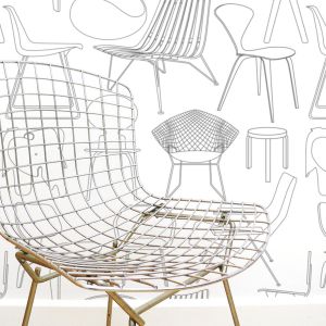 Sitting Comfortably Wallpaper Snow Mini Moderns AZDPT007SN