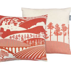 MIM149z - Mini Moderns Moordale Cushion Harvest Orange