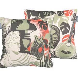 MIM151z - Mini Moderns Art Room Cushion British Lichen
