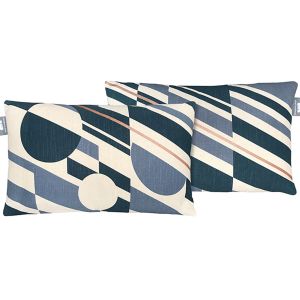 MIM154z - Mini Moderns P.L.U.T.O. Cushion Washed Denim and Copper