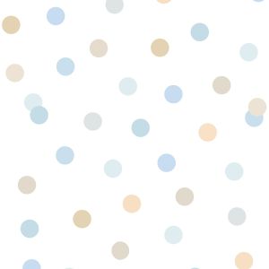 M51901 My Kingdom Dotty Blue Wallpaper Muriva 