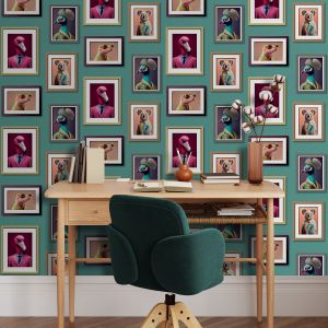 Fantastic Animals Wallpaper Multi Muriva 102574