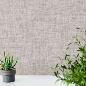 Plain Texture Wallpaper Chestnut Brown Muriva 196302