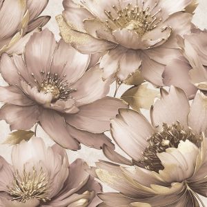 Blush Pink Aminah Floral Wallpaper Muriva 224502