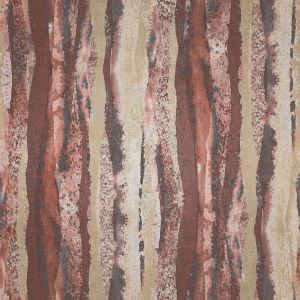 Soren Stripe Wallpaper Red Muriva 223301