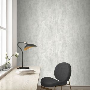 Phelan Textured Metallic Vinyl Wallpaper Green Muriva 209104