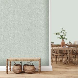 Sage Green Textured Wallpaper