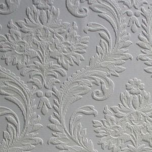 Damask Embossed Paintable Vinyl Wallpaper Anaglypta RD80027