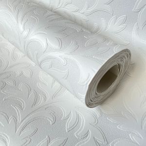 High Leaf Luxury Textured Vinyl Wallpaper Anaglypta RD80026