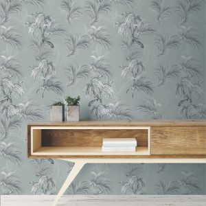 Ted's Enchanted Collection Horizon Wallpaper-Grey, Ted Baker 12497