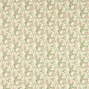 William Morris Golden Lily Fabric Linen Blush F1677/03 
