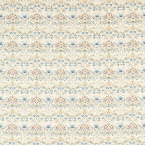 William Morris Strawberry Thief Fabric Linen Plum F1678/04 