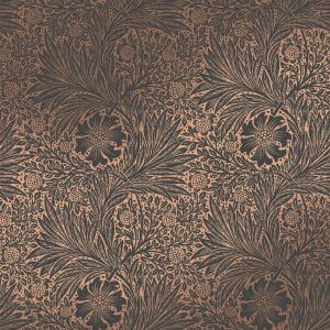 Fibrous Charcoal William Morris At Home Marigold Wallpaper 124254