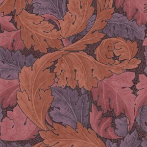 Plum Acanthus William Morris At Home  Wallpaper 124223
