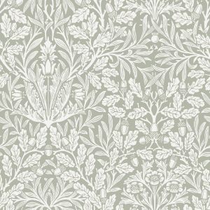 William Morris At Home Foliage Wallpaper Sage Green 140492