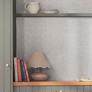 142103 William Morris At Home Blackthorn Paintable Wallpaper 