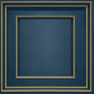 Navy Gold Wooden Panel Wallpaper 39007 Forbidden Fruit World of Wallpaper 