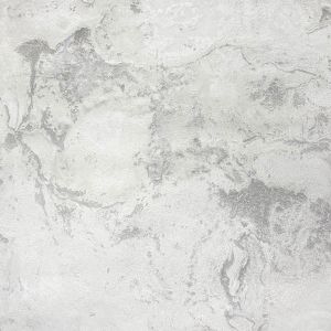 Luxe Collection Marble Vinyl Wallpaper White / Silver World of Wallpaper 53cm x 30cm SAMPLE