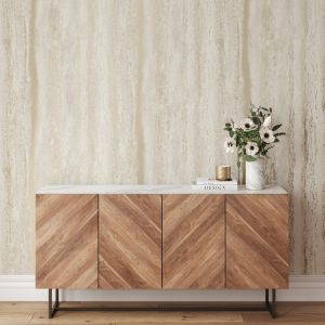 Natural and Gold Vertical Marble Wallpaper World of Wallpaper