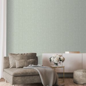 Sage Green Living Room Wallpaper  AF0041 WOW157