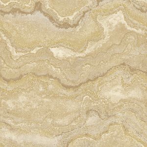 Mila Marble Textured Heavyweight Vinyl Wallpaper Beige / Gold World of Wallpaper WOW165