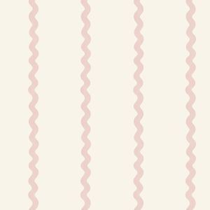 Wiggly Stripe Wallpaper Pink World Of Wallpaper 50475
