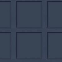 Modern Wood Panel Wallpaper Navy Blue Holden 12980