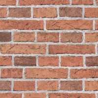 Red Brick Effect Wallpaper
