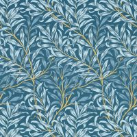 Willow Boughs Wallpaper Denim Blue W0172/01 William Morris