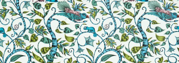 Emma J Shipley Animalia Rousseau Wallpaper Jungle W0104/03