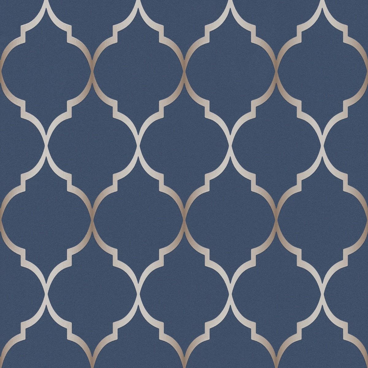 geometric wallpaper navy classic blue