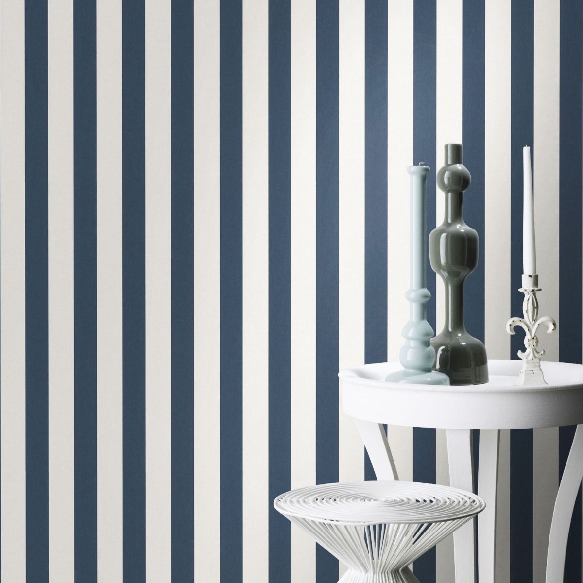 blue and white stripes wallpaper 