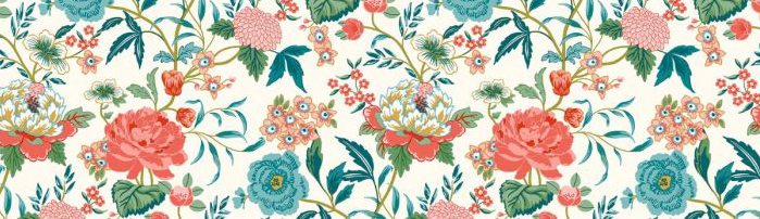 Furn Azalea Floral Wallpaper Multi AZALEA/WP1/MUL