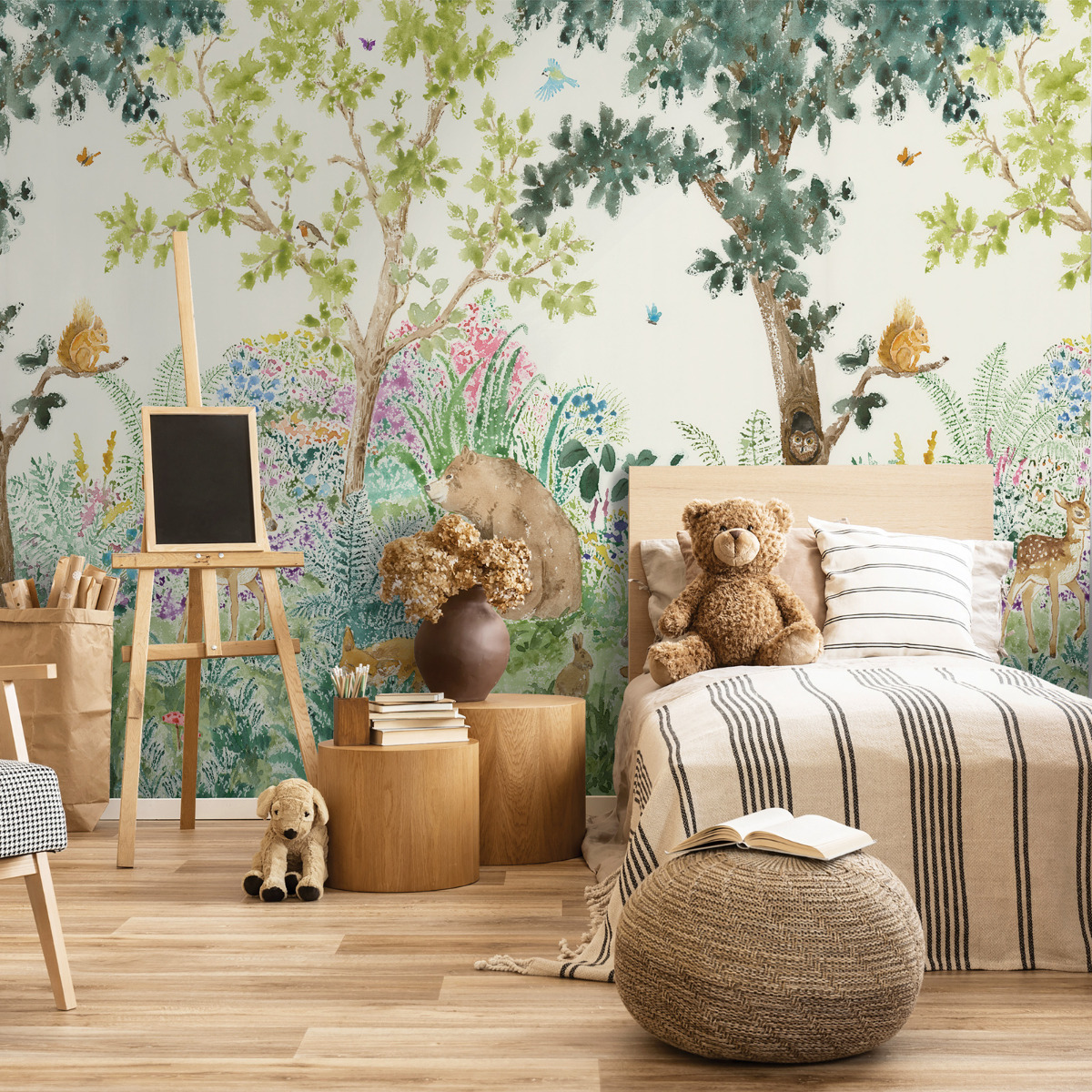 Forest Friends Wall Mural Holden Multi 99380