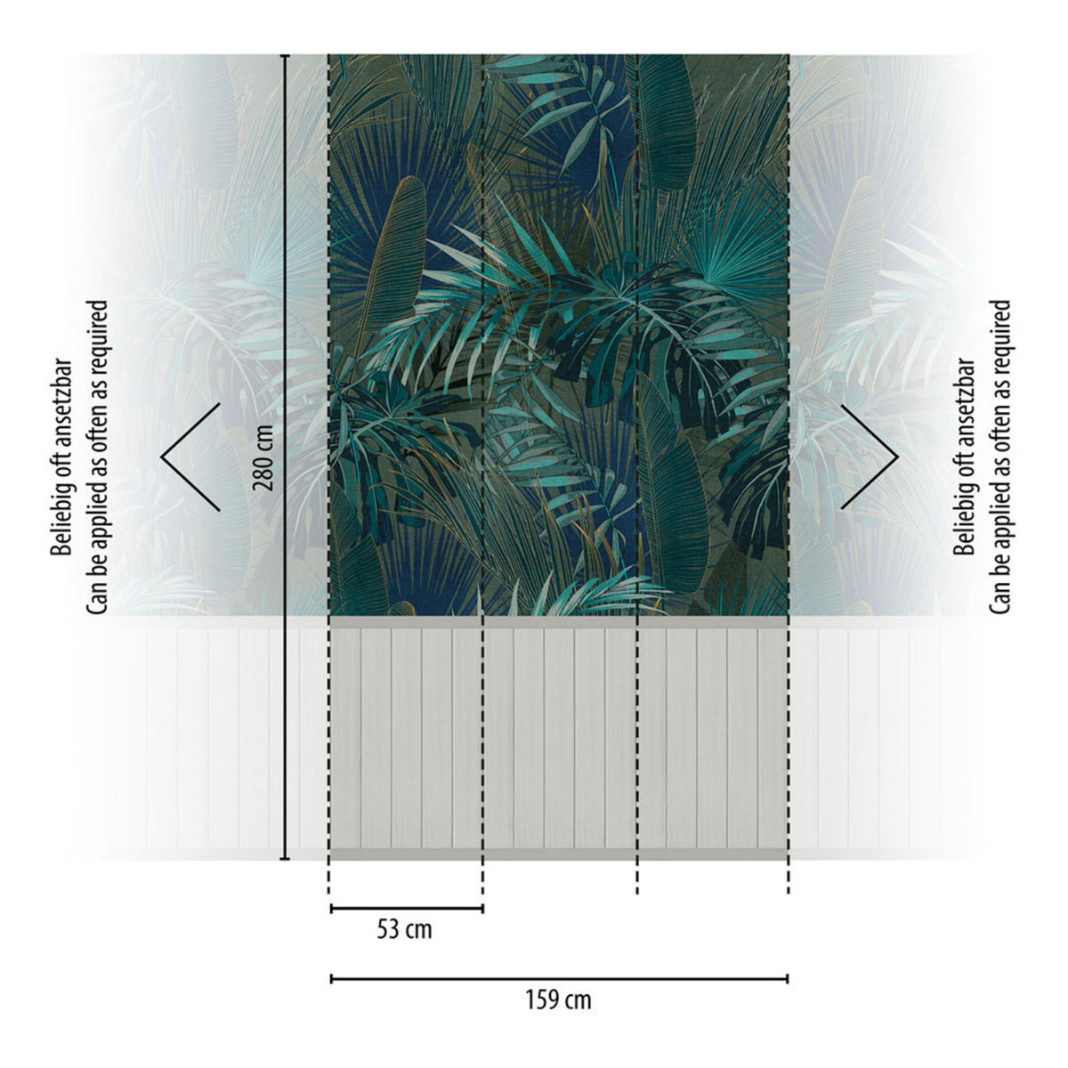 AS Creation 2 in 1 Vinyl Wallpaper 39812-1