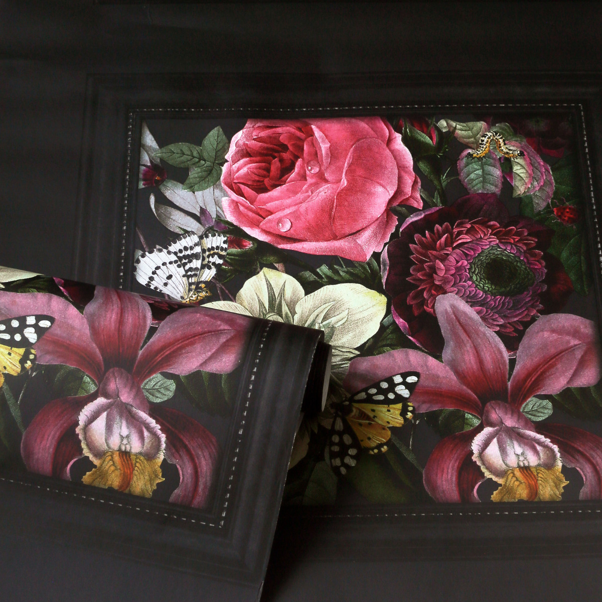 Paul Moneypenny Stately Bouquet Wallpaper Charcoal Arthouse 922804 Paul Moneypenny Stately Bouquet Wallpaper Charcoal Arthouse 922804
