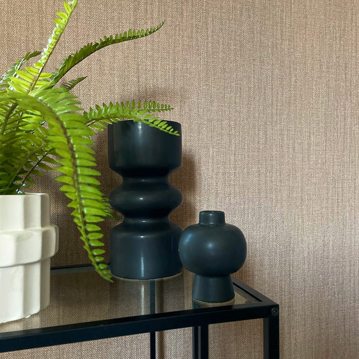 Anaya Texture Wallpaper Belgravia Taupe 2146
