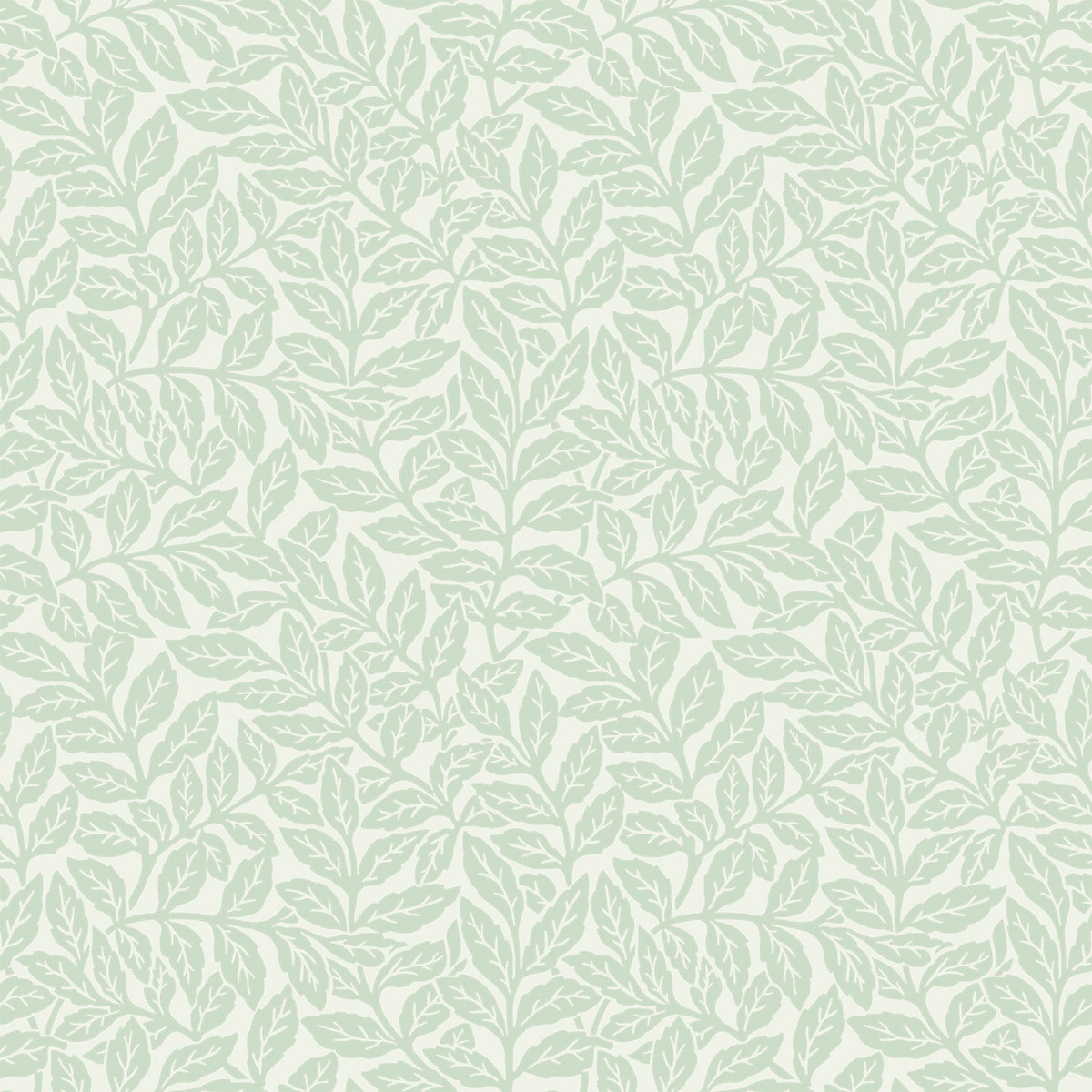 Ash Branch Wallpaper Light Moss Green M1179