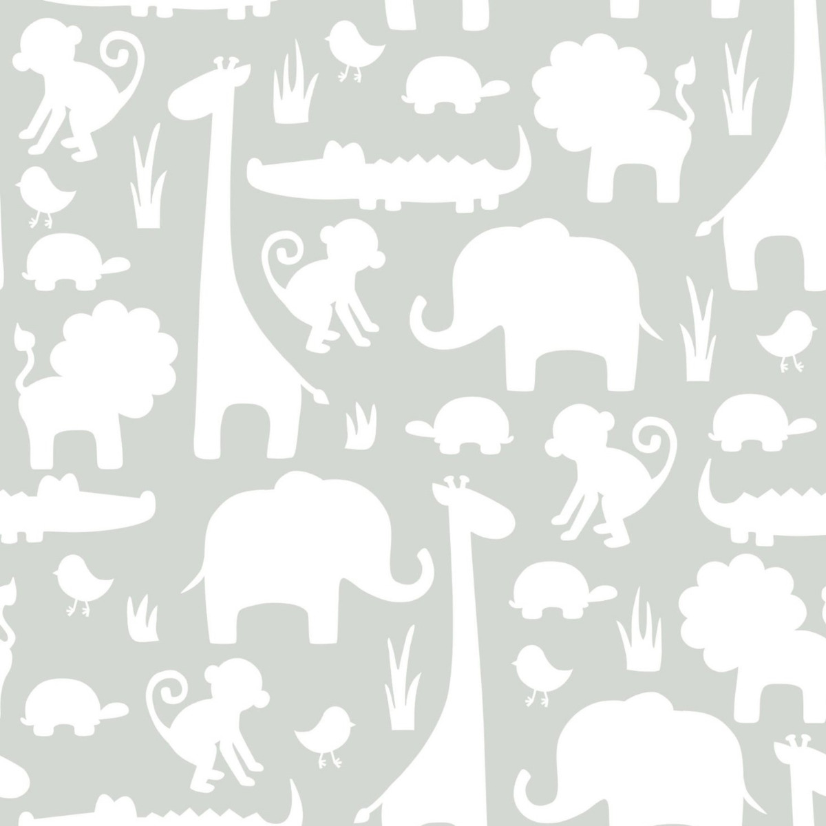Its A Jungle In Here - Peel And Stick Wallpaper NU1393