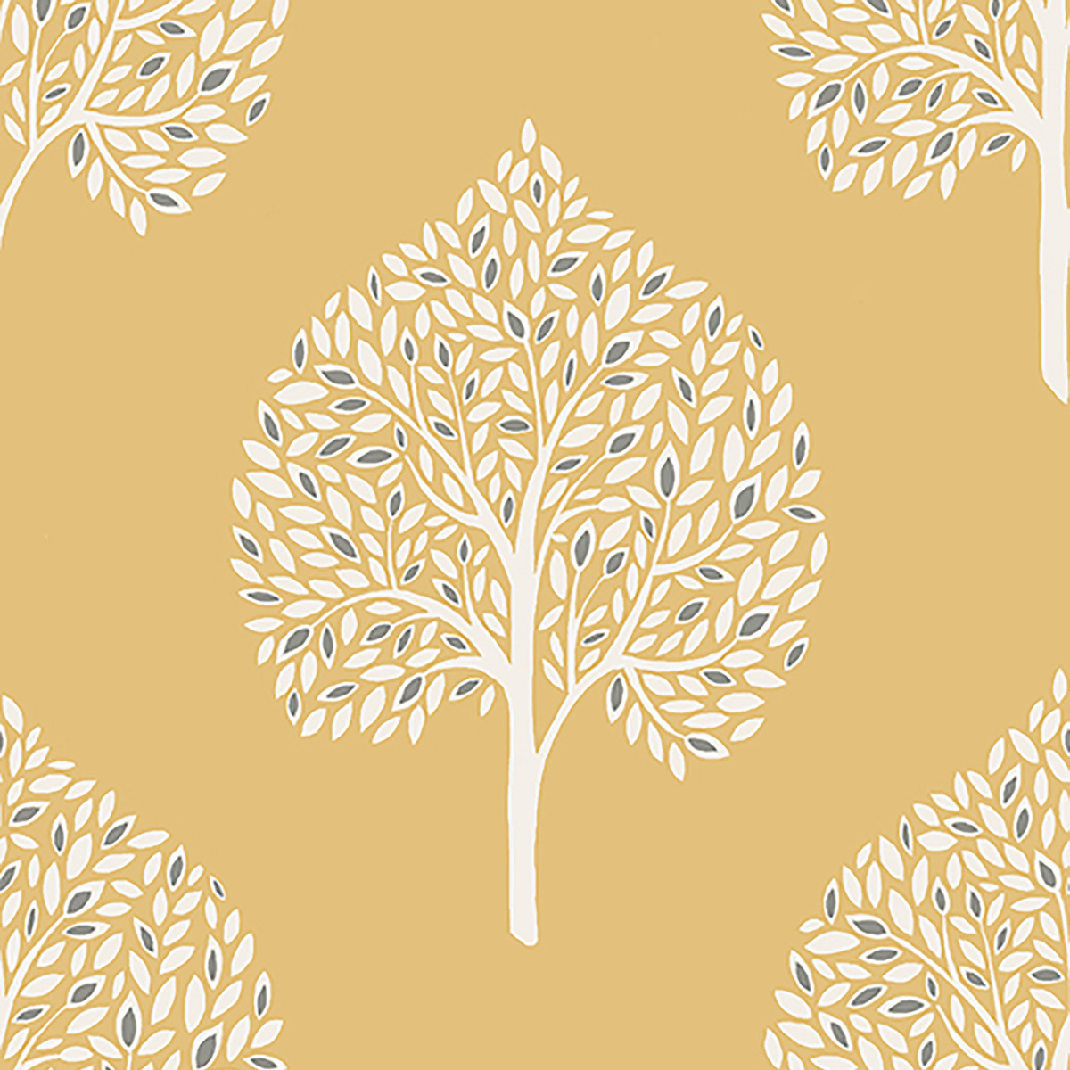 Annabelle Tree Wallpaper Yellow FD41930