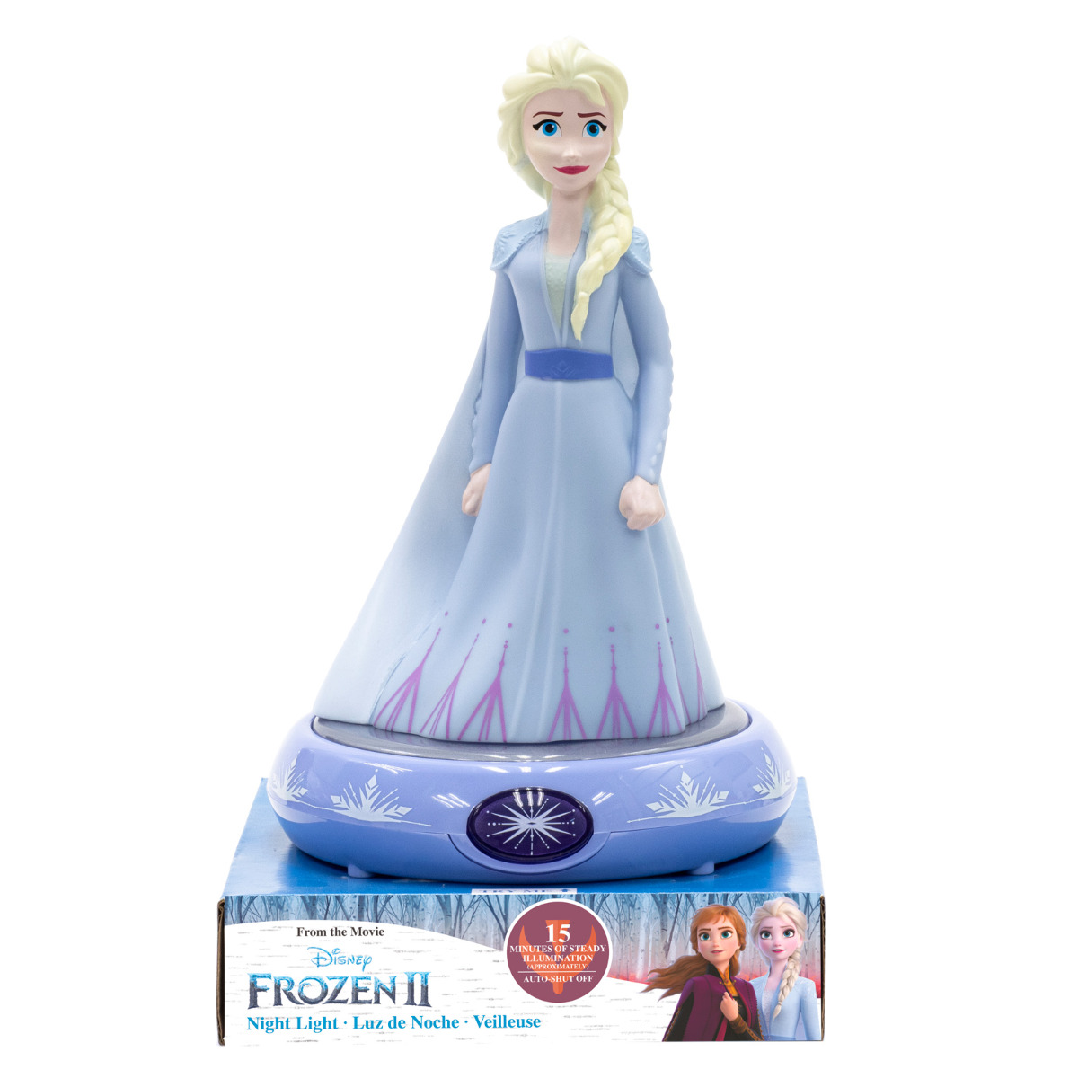 Disney Frozen Elsa 3D Figure Night Light Lamp