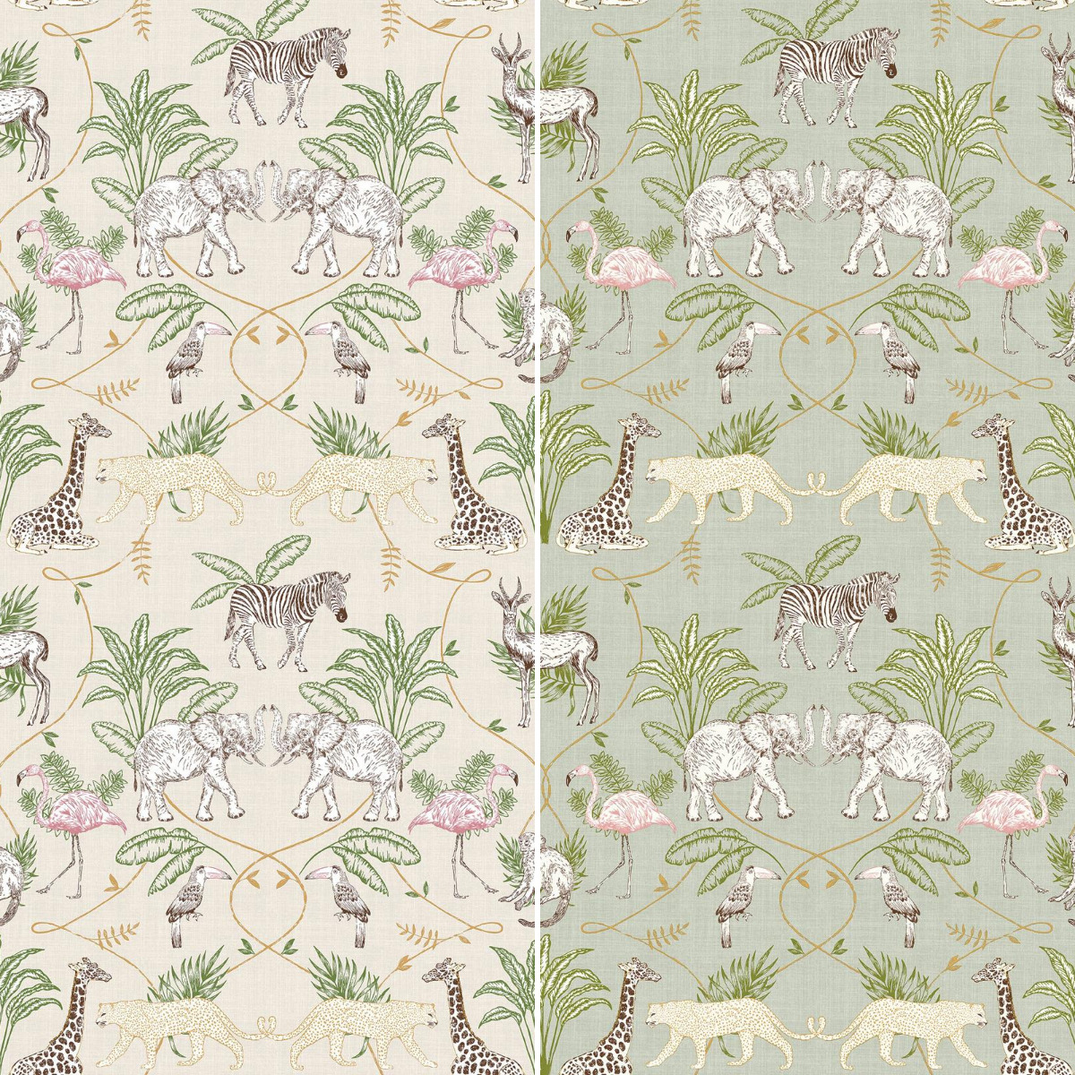 Furn Serengeti Wallpaper Natural SERENGET/WP1/NAT