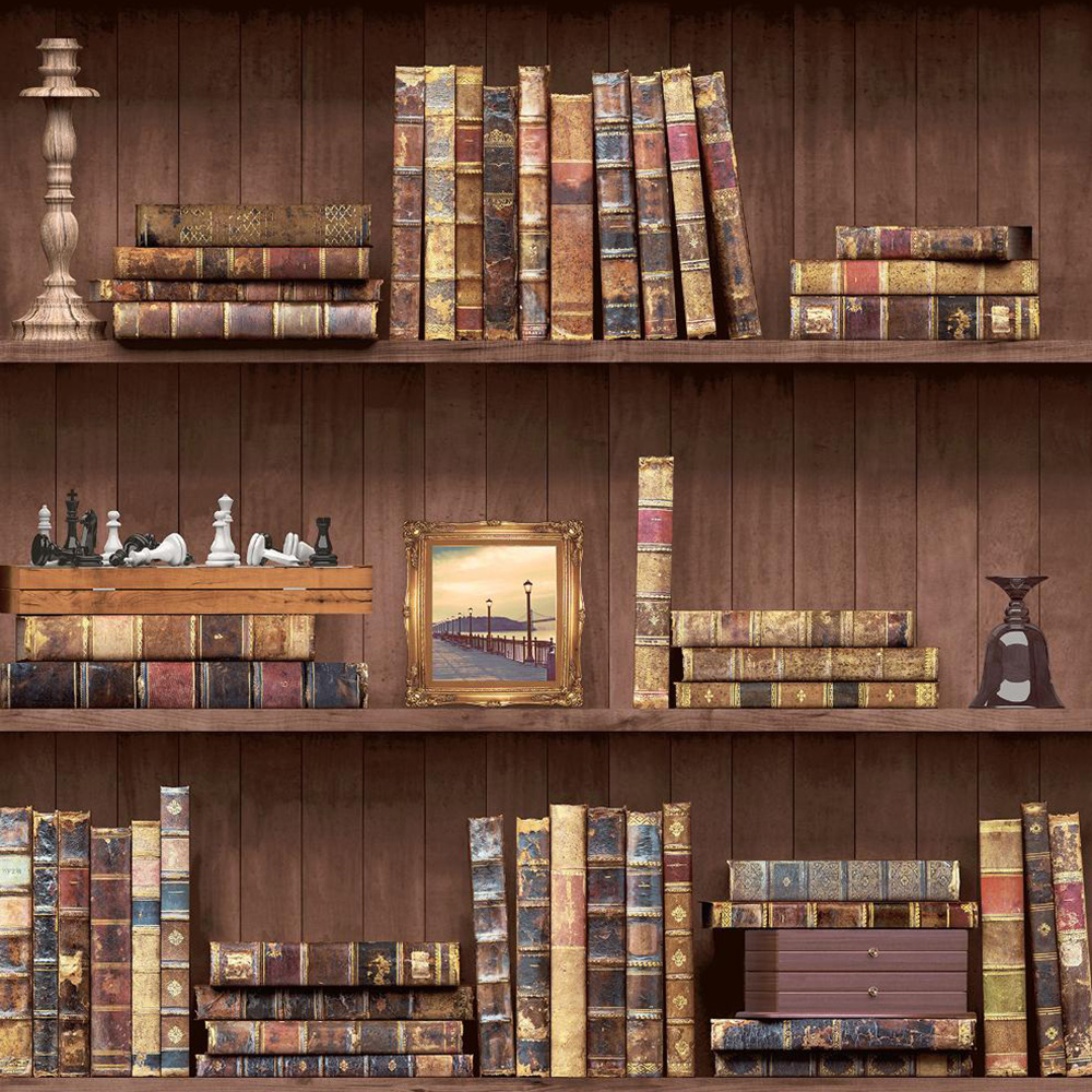 Bookcases Wallpaper Brown Holden 11950