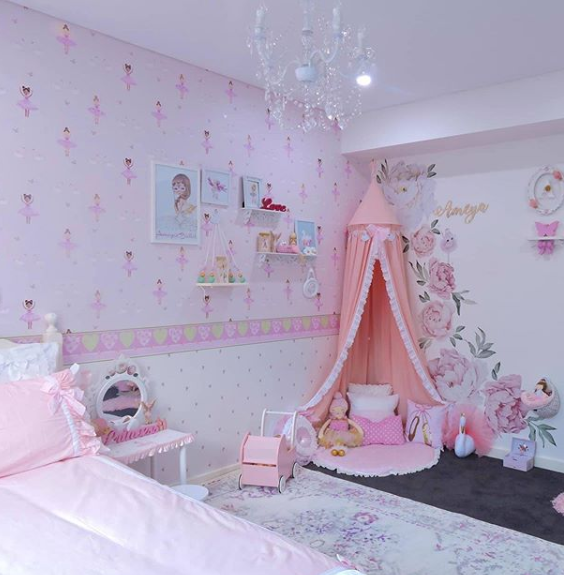 Ballerina Wallpaper Pink Holden 12460